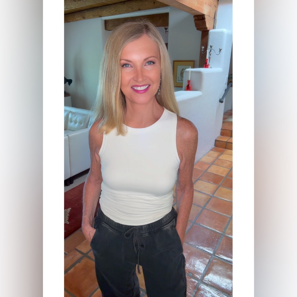 Amazon Women's White Crop Top